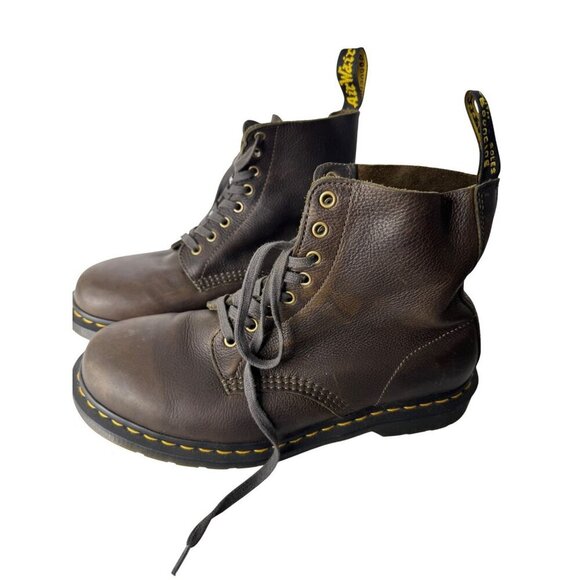 NEW Doc Dr. Marten 1460 Pascal Soft Leather Lace Up Boots Men's EU 43 US 10